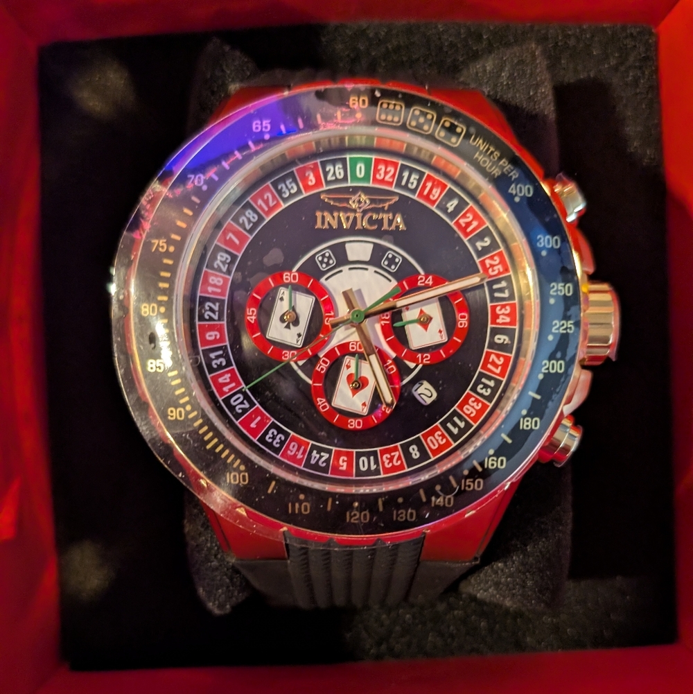 Invicta Roulette Gambling Watch - Picture 2 of 6